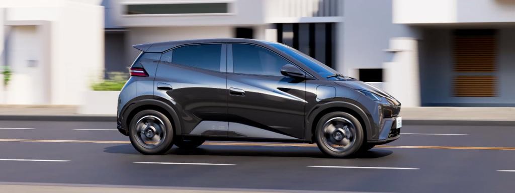 比亚迪海鸥配色曝光 ，“绿粉黑白”年轻化十足，满满赛博朋克风 nteC73EBmMx7jTjwjpg