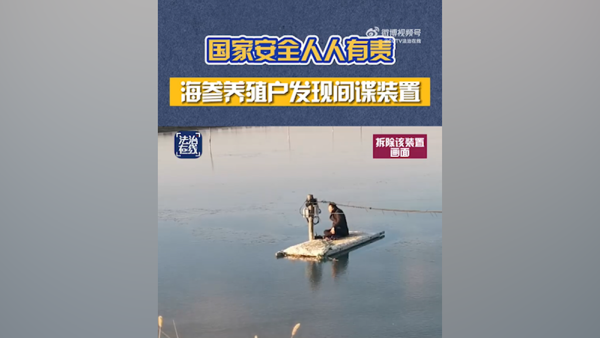 海参养殖户发现间谍装置：所在区域属军事敏感区，数据流向境外 I03UIi8O0n5rvRo4jpg